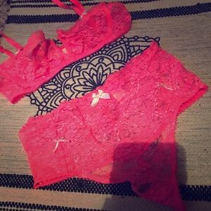 Victoria's Secret bra and panty set